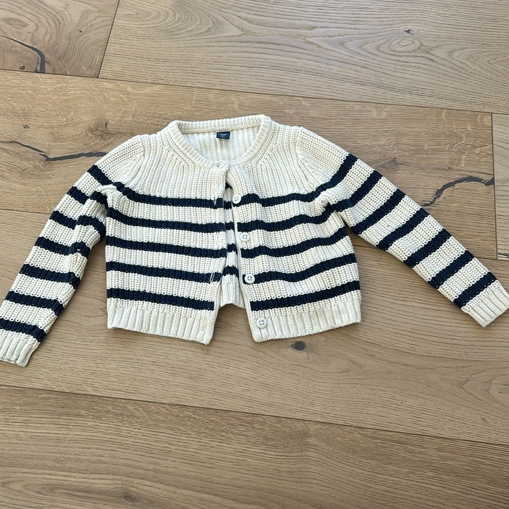 Gap knit cardigan 3T girls cotton